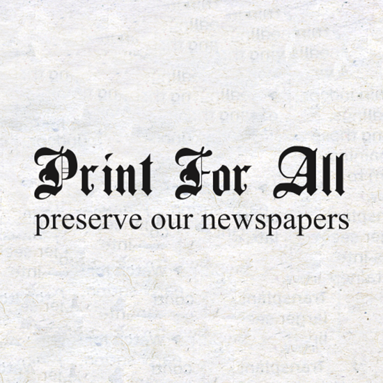 <i>Print For All</i>