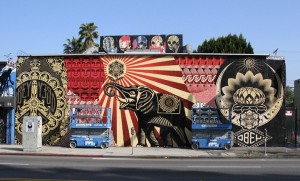 Shepherd Fairey – Photo from LA Times